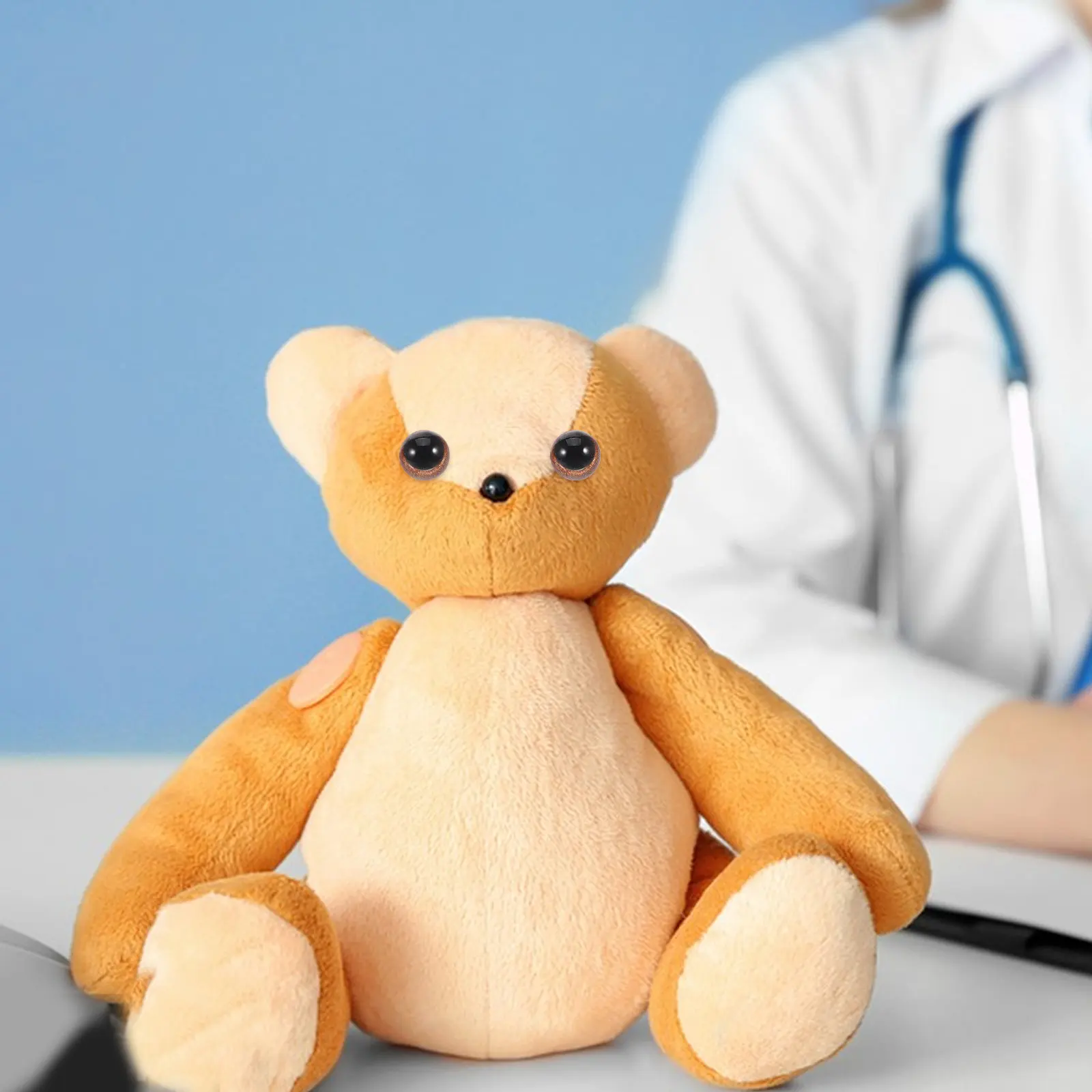 Ojos de seguridad convexos colores para manualidades y peluches - imagen 3