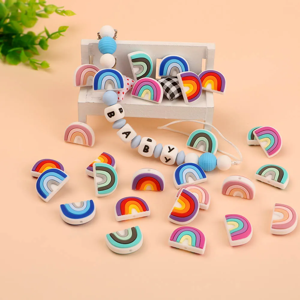 Combinación de cuentas de silicona con otros materiales