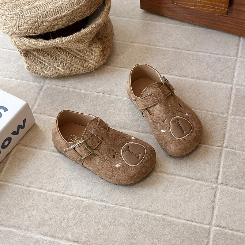 Mocasines de ocio para niños con suela plana antideslizante