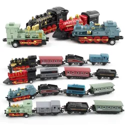 Tren de vapor en miniatura con aleación – Juego infantil para niños