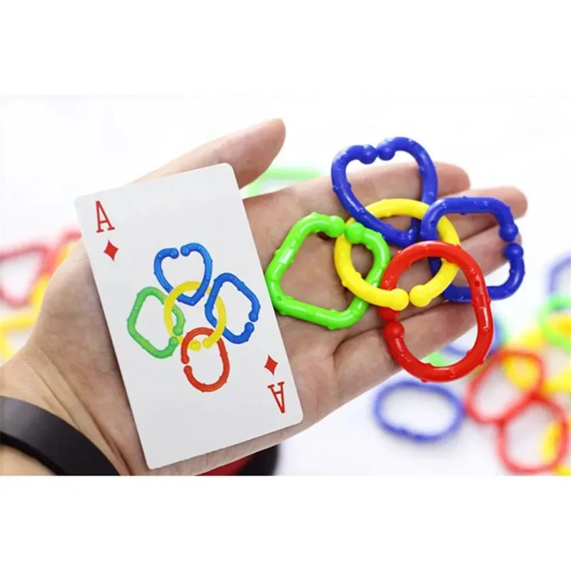 Juego de mesa familiar lógico con cartas y anillos interactivo - imagen 4
