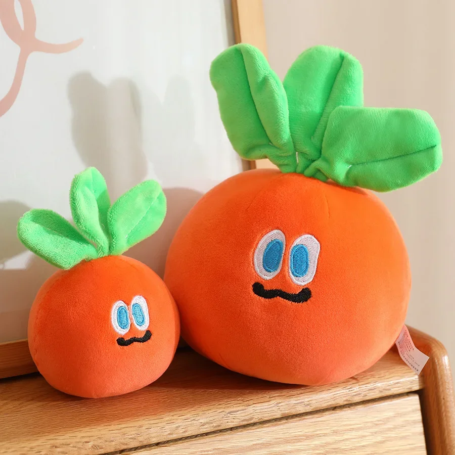 Peluche zanahoria kawaii dibujos animados colgante - imagen 4