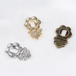 Mini hebillas de metal de 18 mm para bolsos y zapatos
