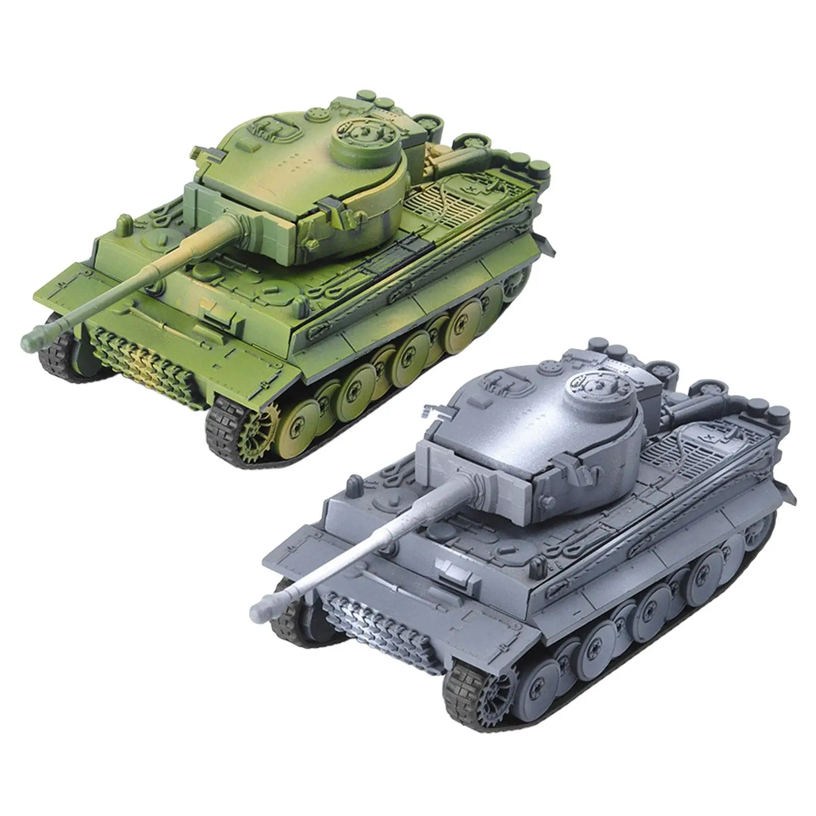 Tanque de juguete plástico ajustable Tiger, sin pegamento