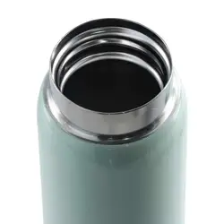 Mini termo con taza aislada de acero inoxidable portátil para niños