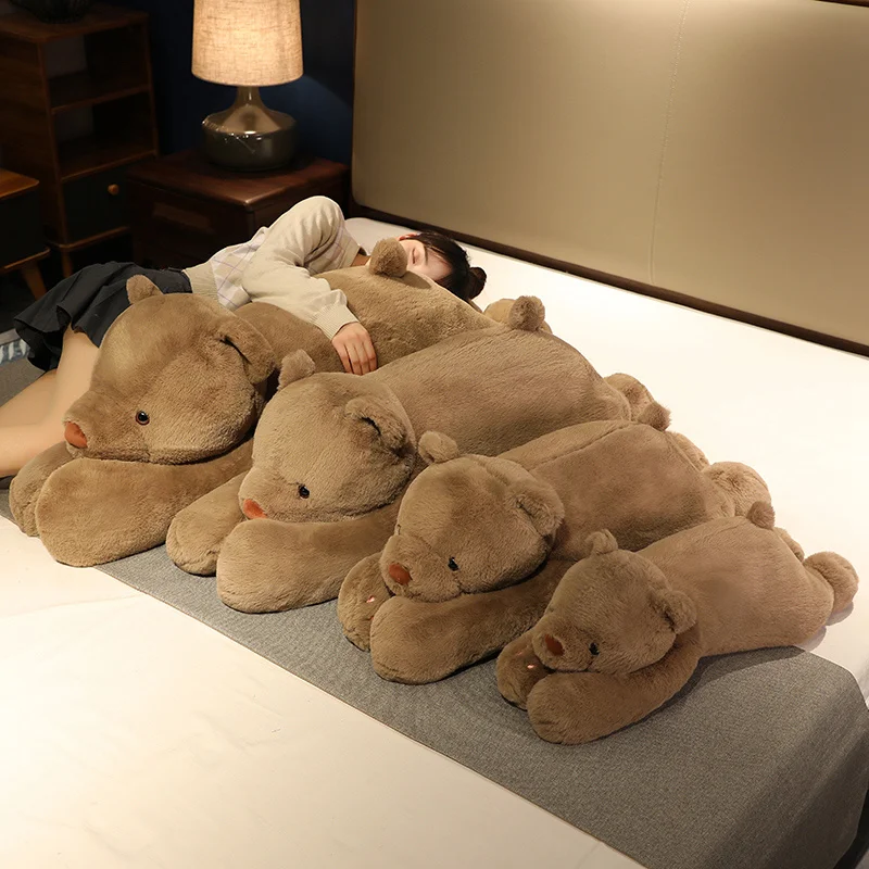 Peluche oso polar gigante suave – Almohada y cojín infantil - imagen 4