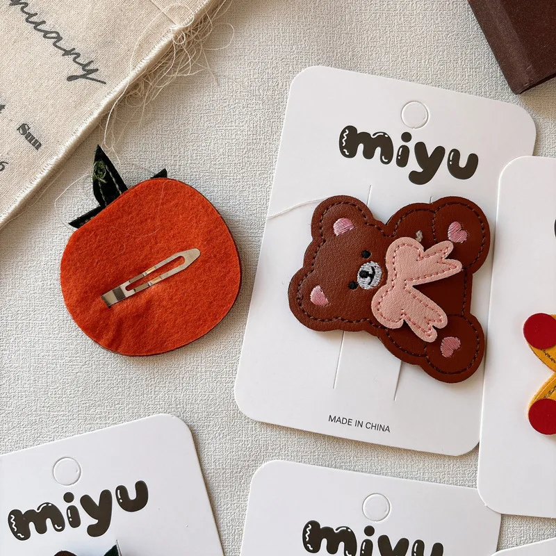 Detalle del diseño de flequillo de oso