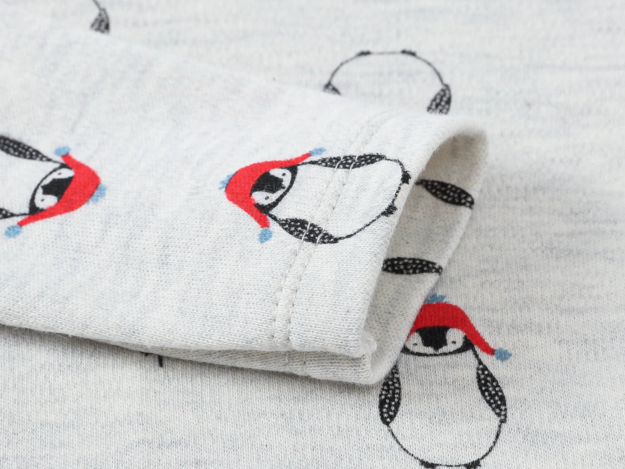 Mono bebé algodón con diseño pingüino para recién nacido suave cómodo - imagen 2