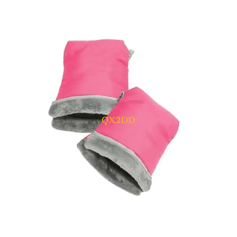 Guantes QX2D en uso en cochecito