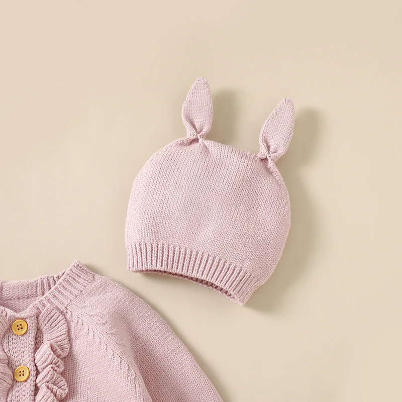 Peleles de bebé 0-18m en color sólido – Monos de moda para otoño - imagen 3
