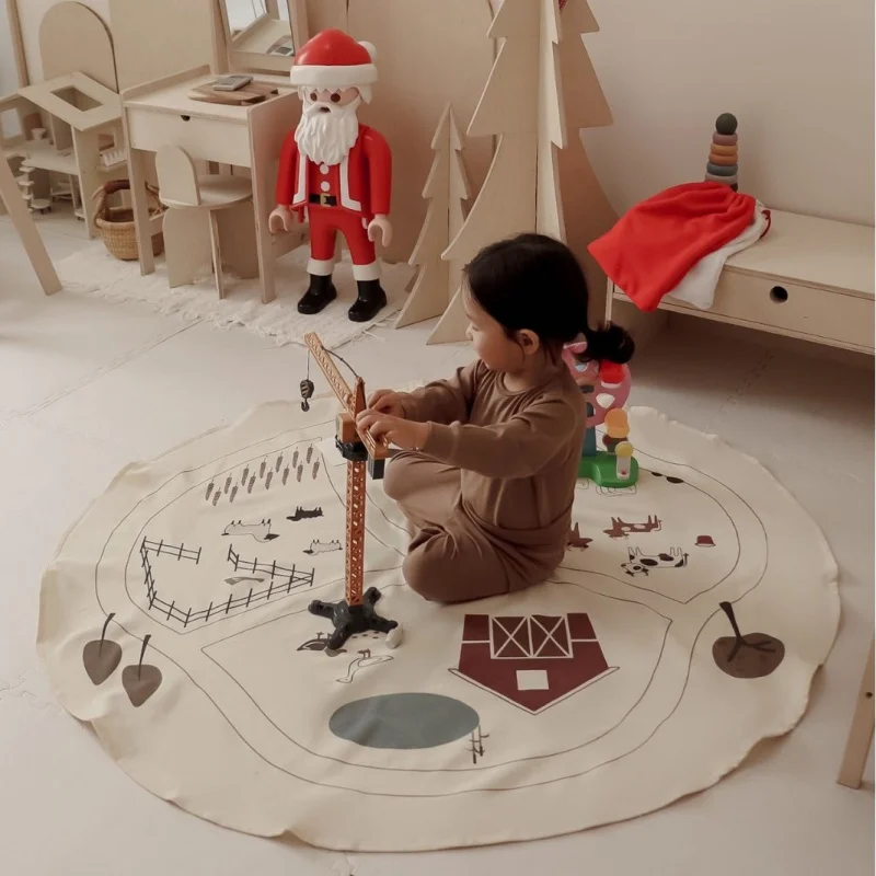 Estera de gateo antideslizante para bebé - juego y aprendizaje - imagen 5