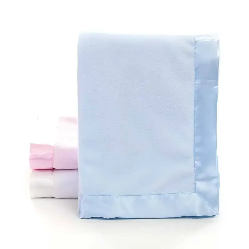 Manta polar para niños en color sólido, suave y práctica para dormir - imagen 4