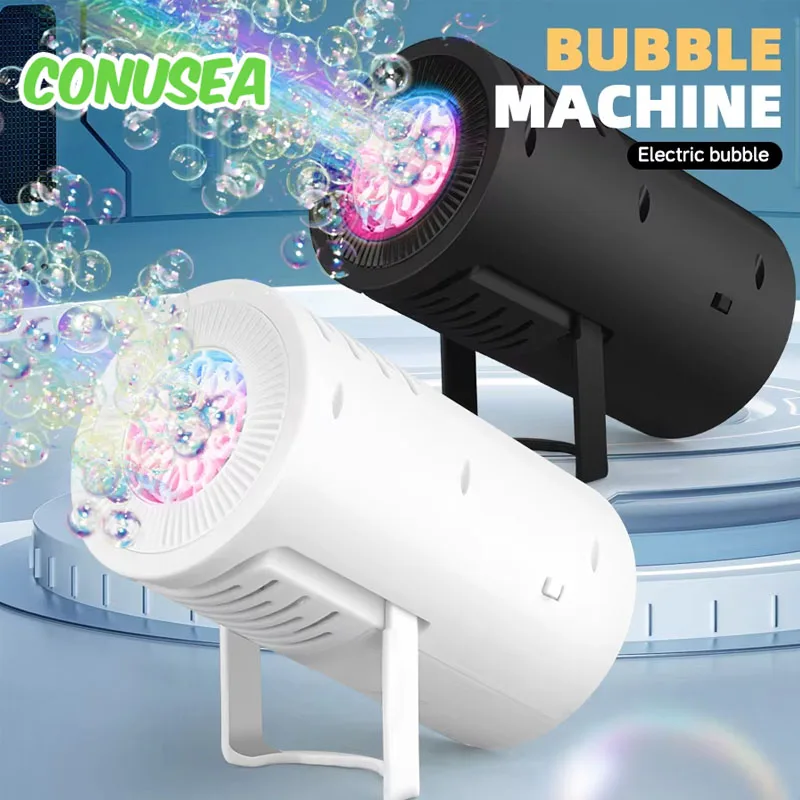 Máquina automática de burbujas eléctrica para fiestas y eventos - imagen 2