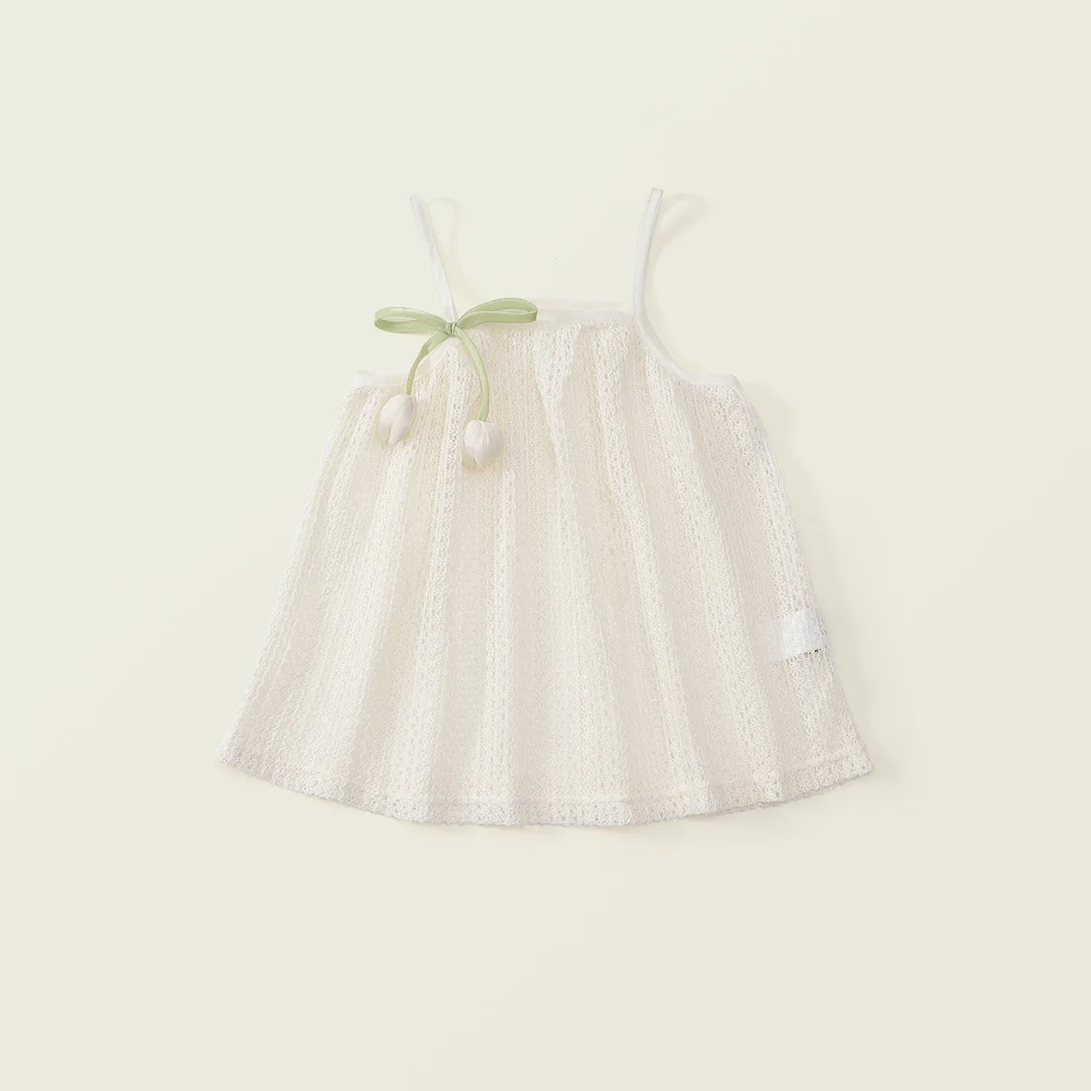 Conjunto verano niña blusa algodón sin mangas y vestido princesa - imagen 3