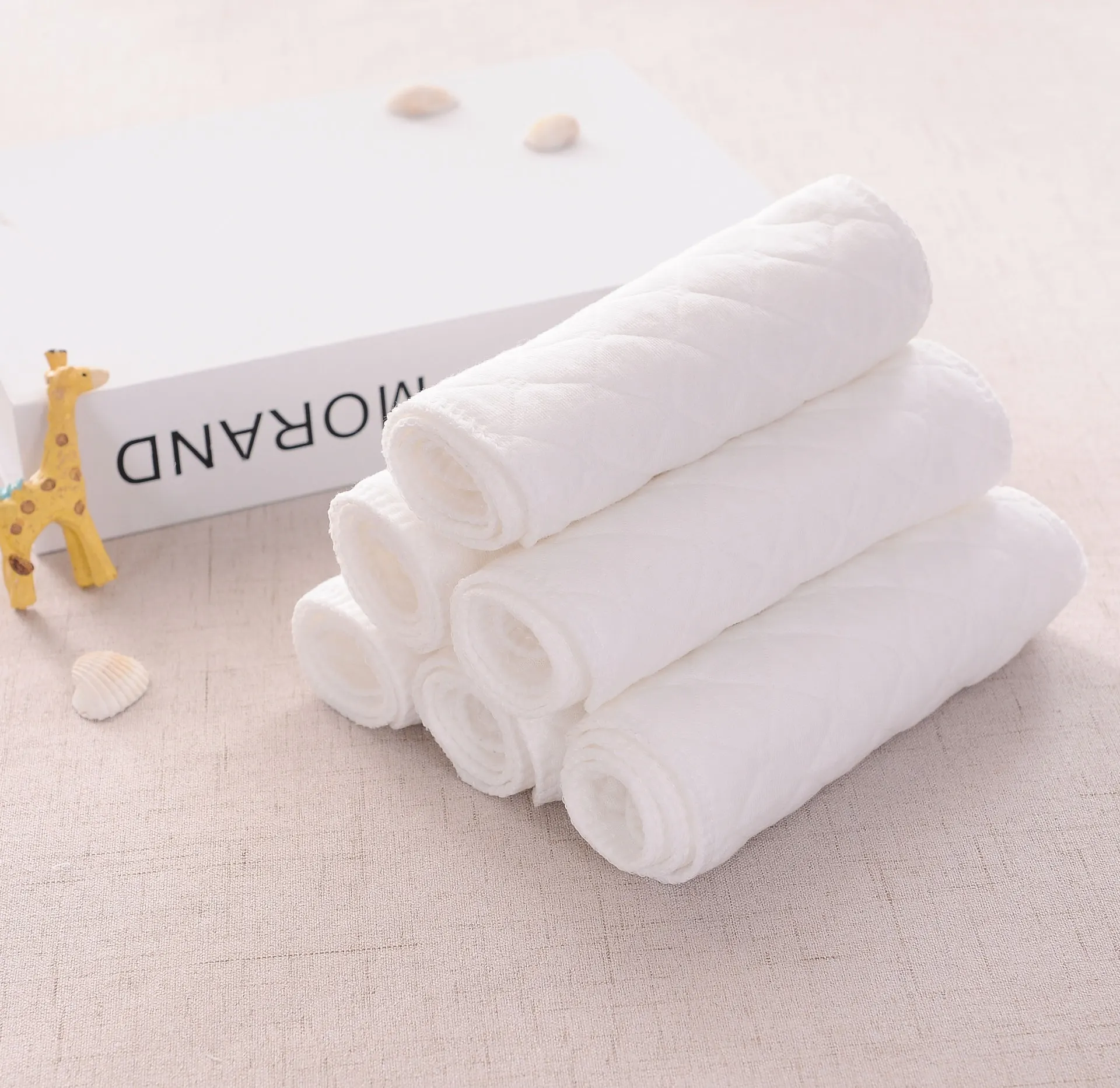 Pañales reutilizables de algodón lavables – Transpirables y absorbentes - imagen 2