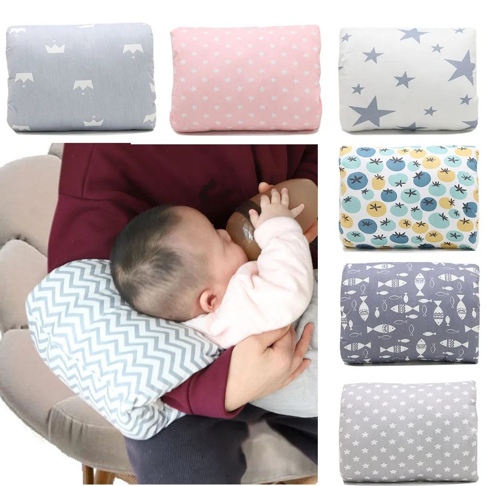 Almohada ajustable de algodón para brazo de lactancia lavable - imagen 4