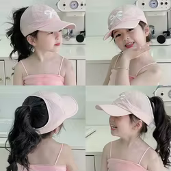 Gorra verano infantil con protección UV 50 - Rosa