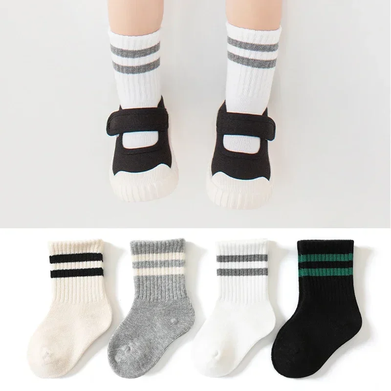 HOUSBAY Calcetines de algodón orgánico para niños