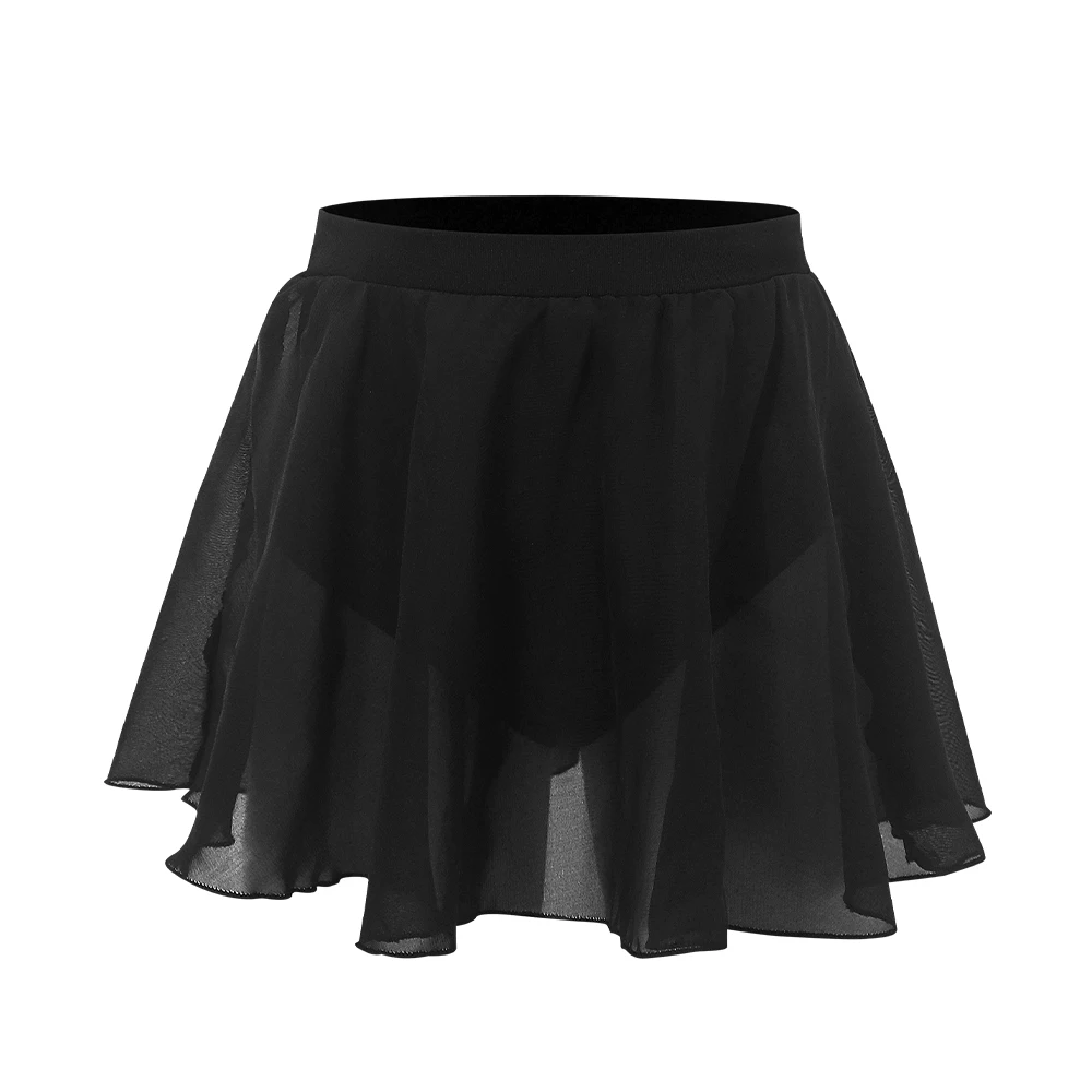 Leotardos de ballet para niñas con falda extraíble de baile - imagen 4