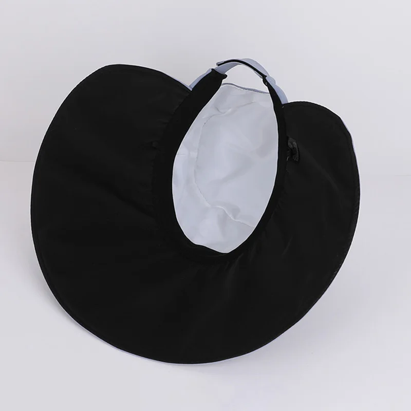 Sombrero de ala ancha de verano con borde ajustable para playa - imagen 3