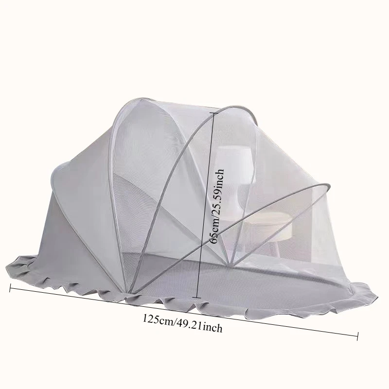 Mosquitera plegable para cuna de bebé integrada antimosquitos - imagen 5