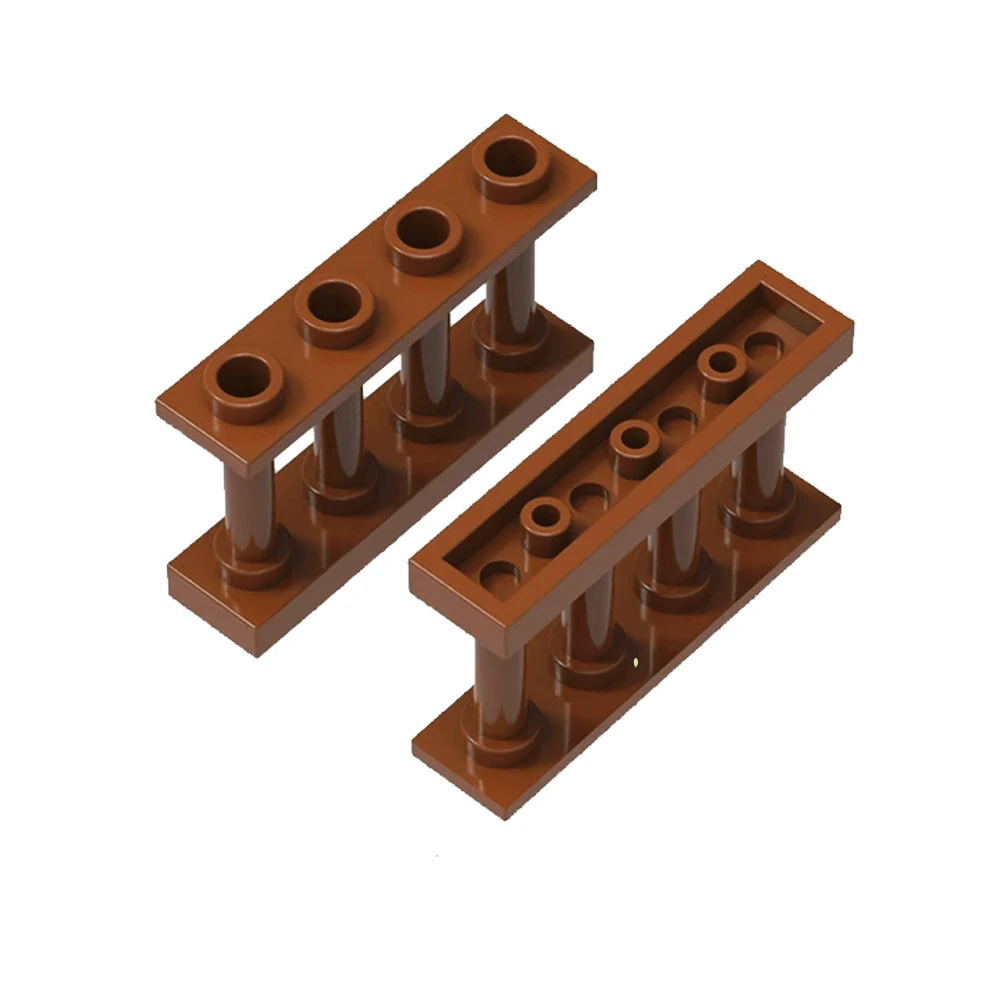 Ladrillos MOC 1x4 puntos para escenas DIY