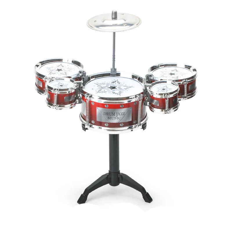 Tambor infantil de jazz con iluminación musical para bebés - imagen 4