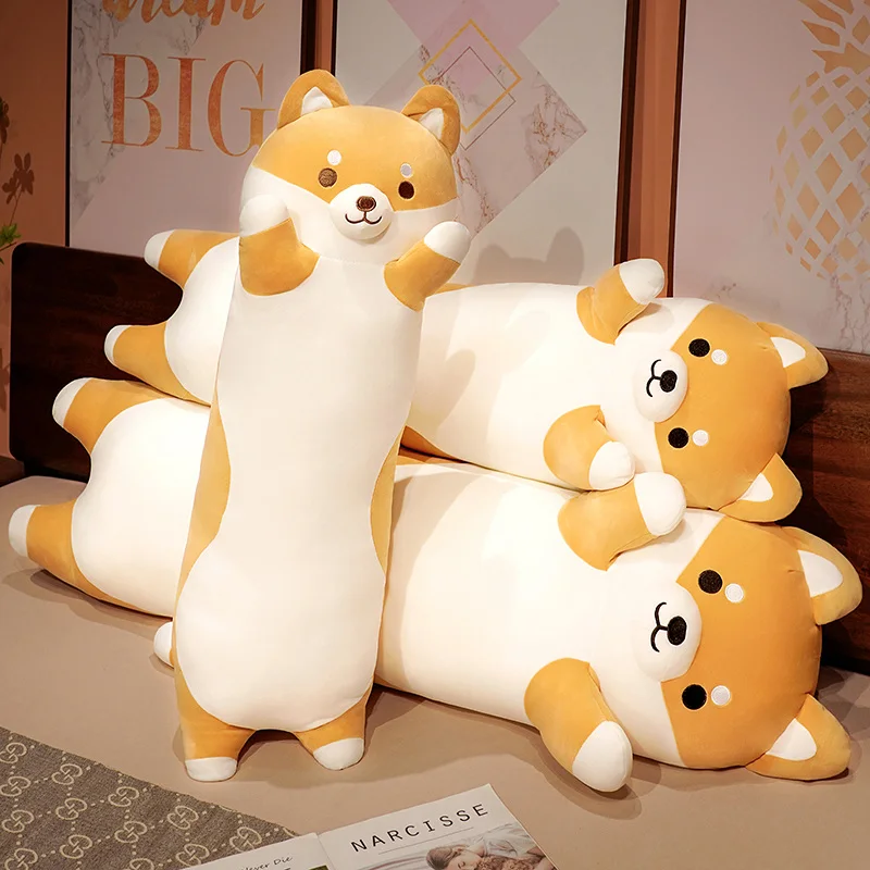 Vista del peluche cojín gigante para apoyar y abrazar