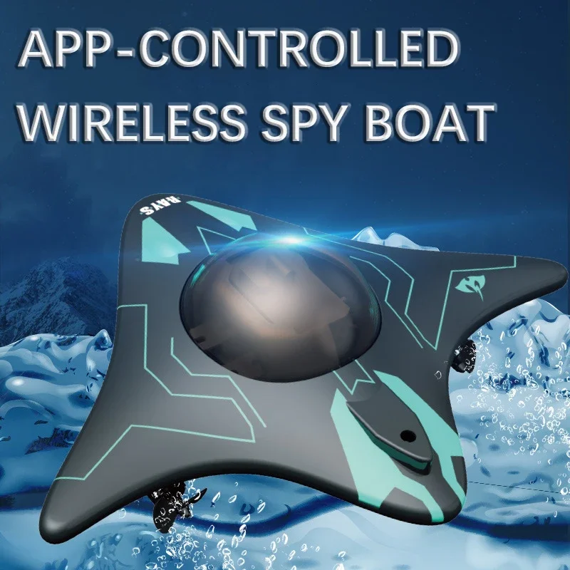 Barco submarino radiocontrol con cámara y WiFi FPV para niños - imagen 3