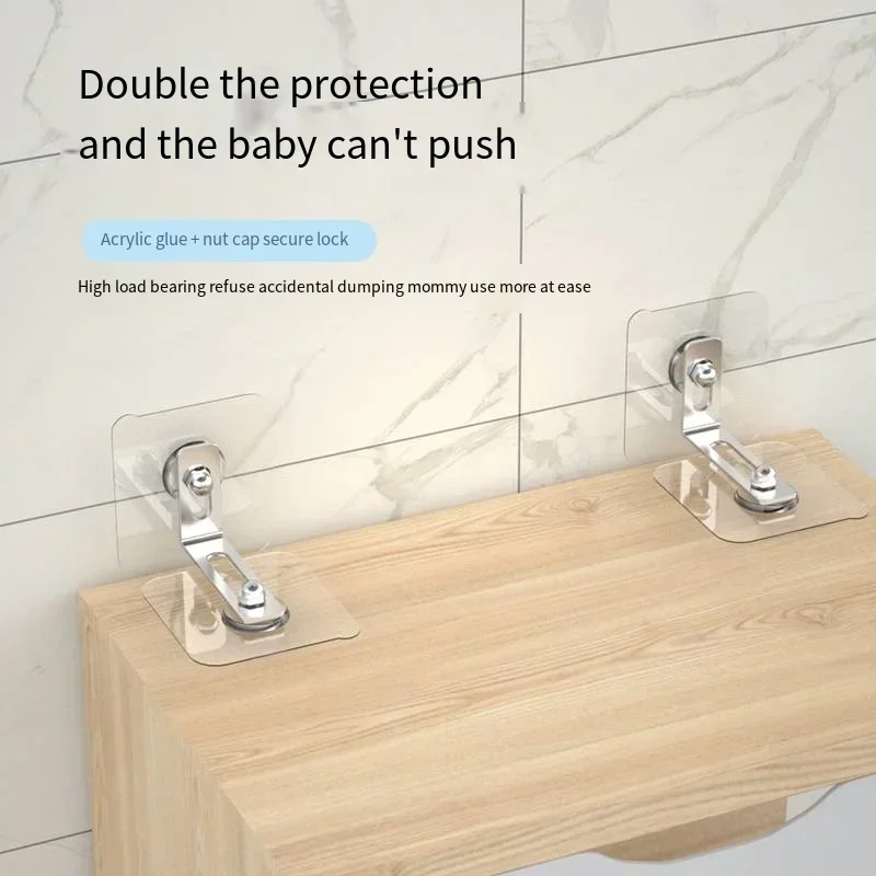 vvocci Sujeción anticaídas para armarios y muebles, seguridad infantil - imagen 2