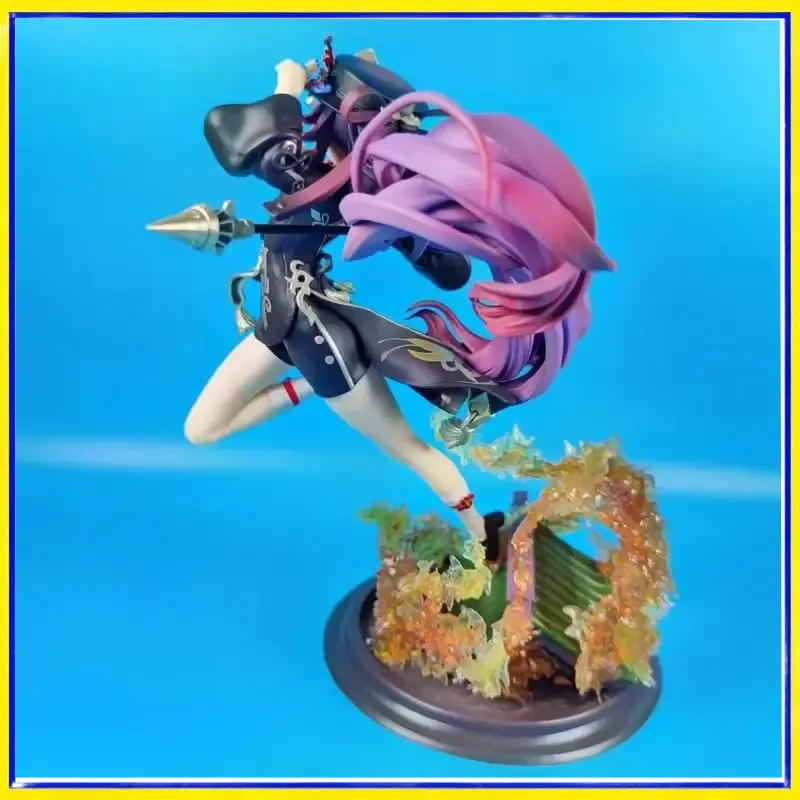 Figura coleccionable estilo anime Hu Tao para decoración infantil - imagen 2
