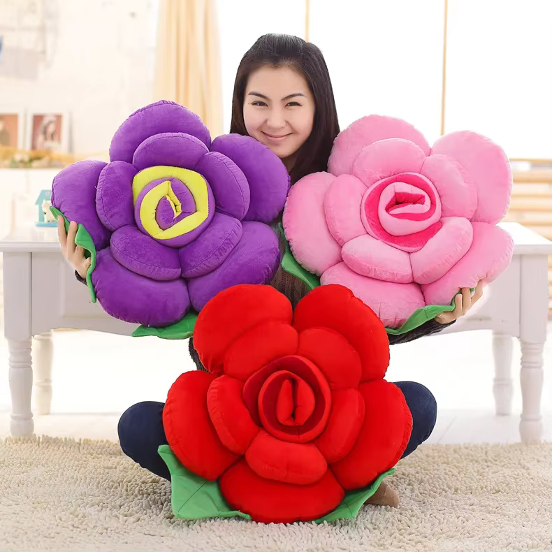 Cojín grande estilo peluche para hogar