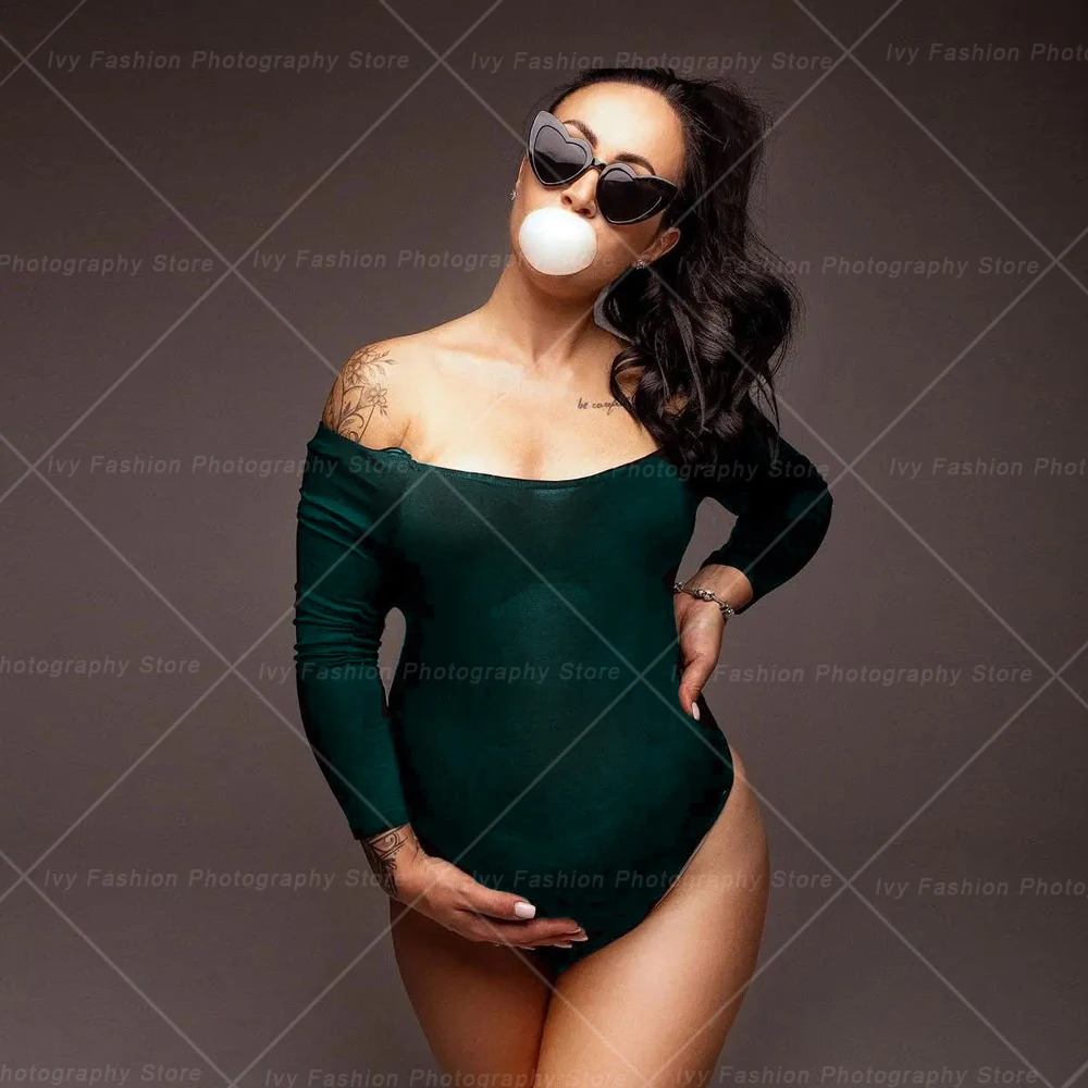 Body premamá para sesiones de fotos maternidad en estudio - imagen 4