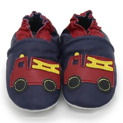 Zapatillas piel para primeros pasos – Carozoo bebé]!d~[