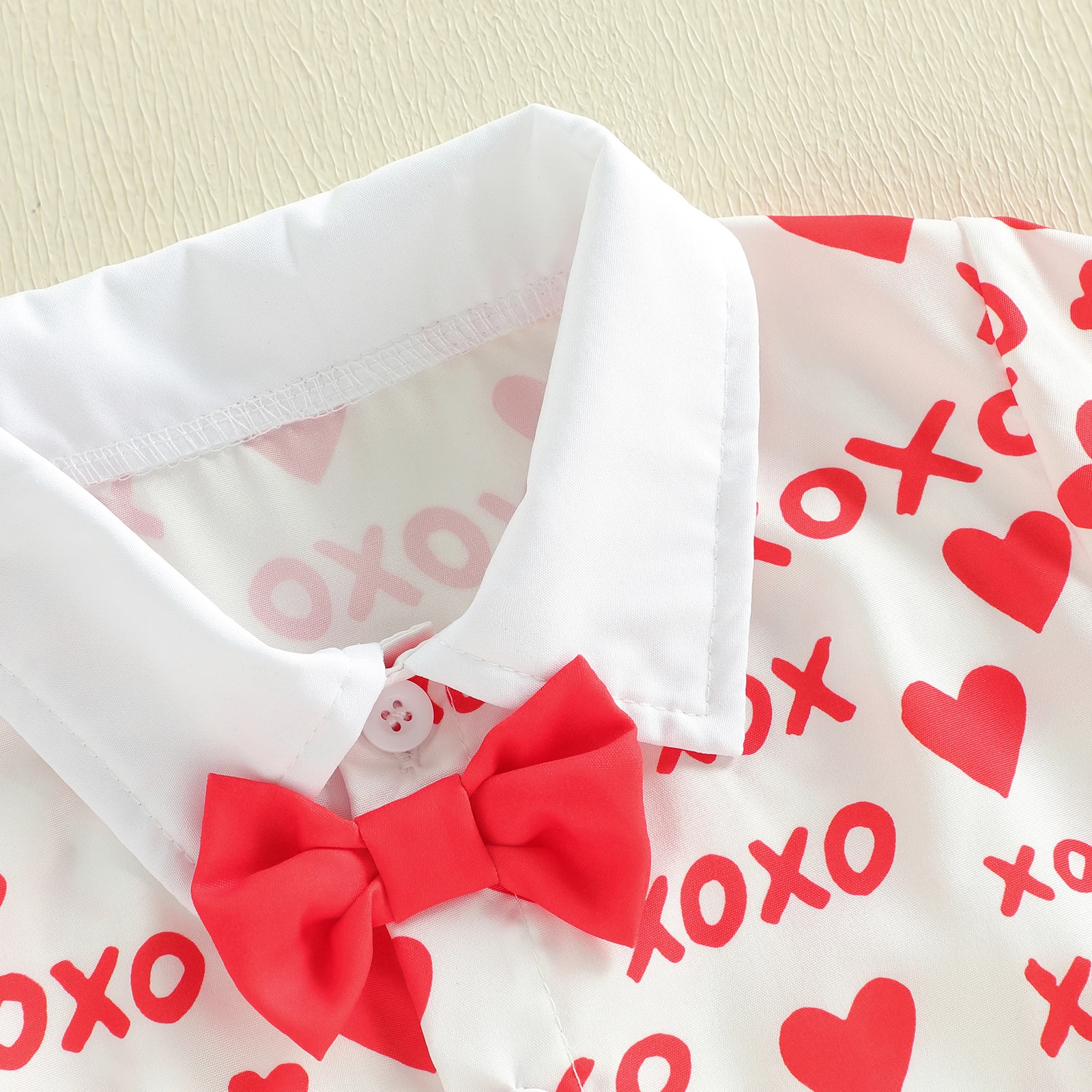 Tregren Conjuntito corazón cuello marinero para niños - imagen 5