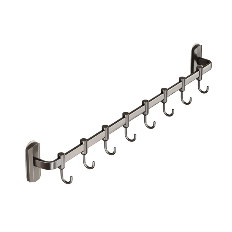 Ganchos de aluminio para cocina sin taladro - imagen 2