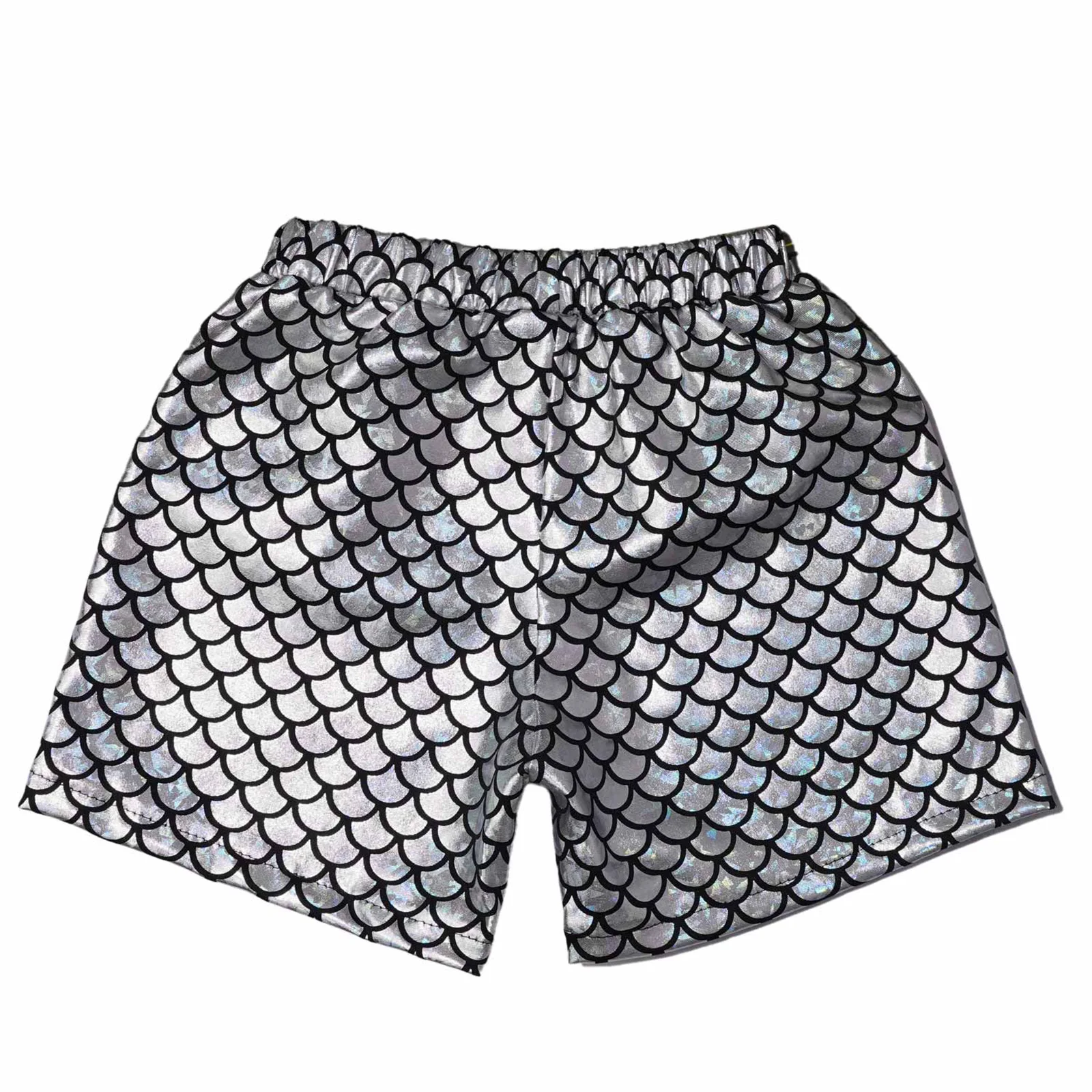 Pantalones cortos de baile niña Jazz y Hip Hop lentejuelas metálicas - imagen 2