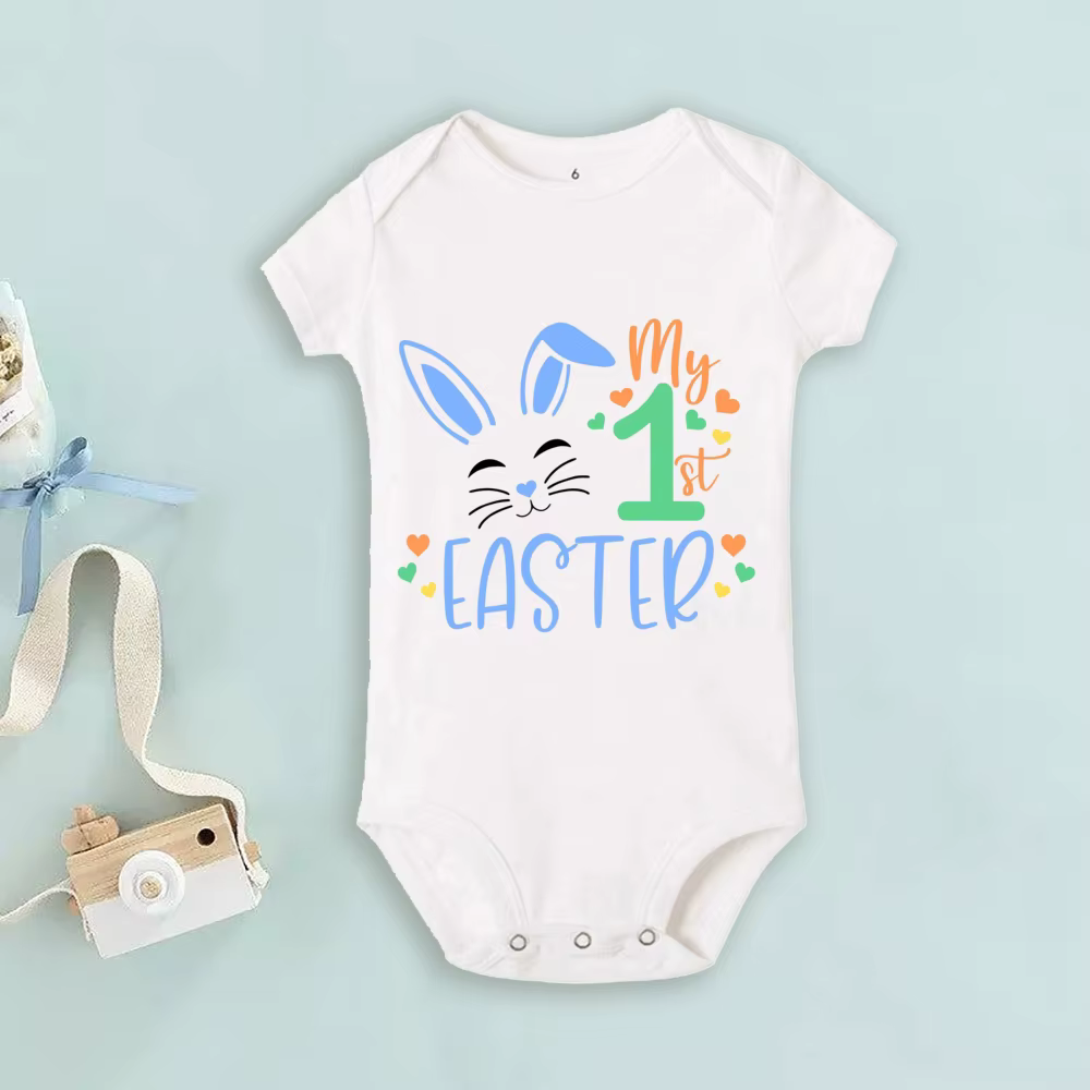Pelele My First Easter para bebé con estampado de conejo - imagen 4