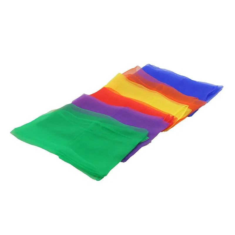 Pañuelos de gimnasia para danza en gasa color caramelo - imagen 2