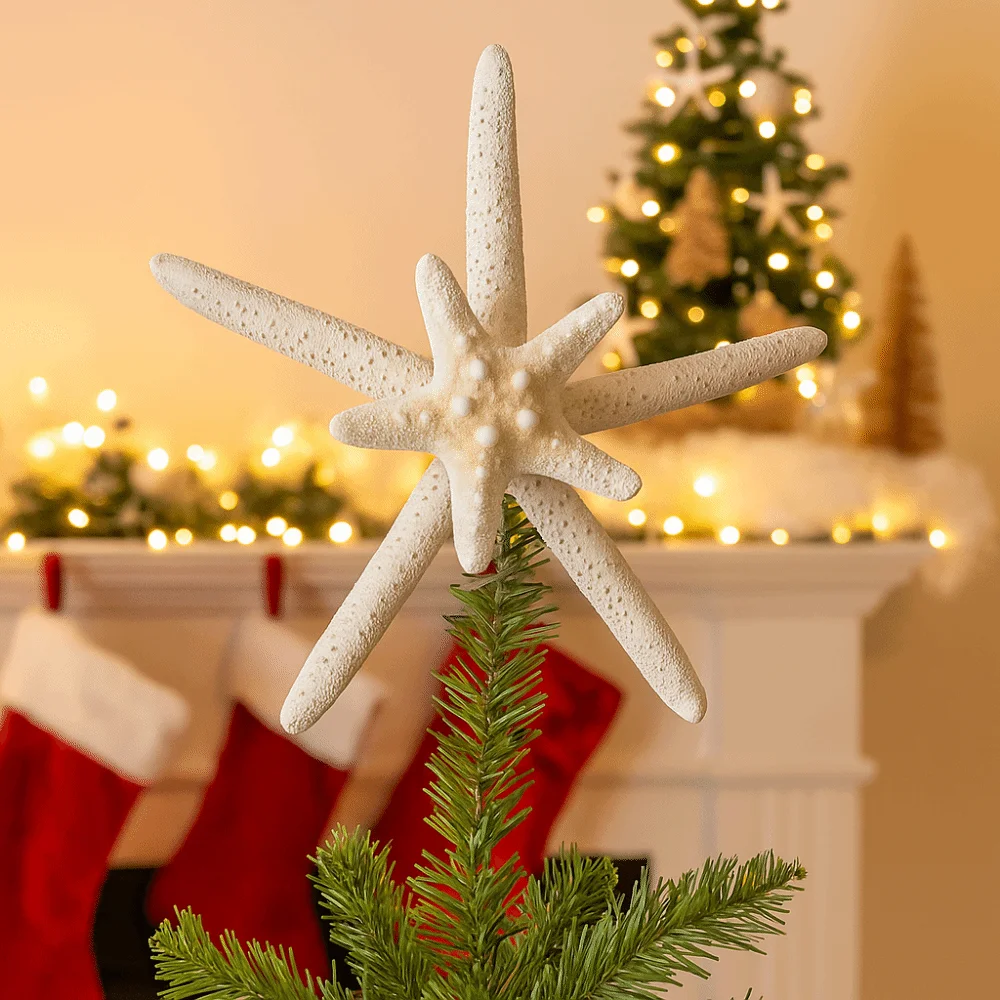 Detalle del trabajo en hierro de la estrella de mar
