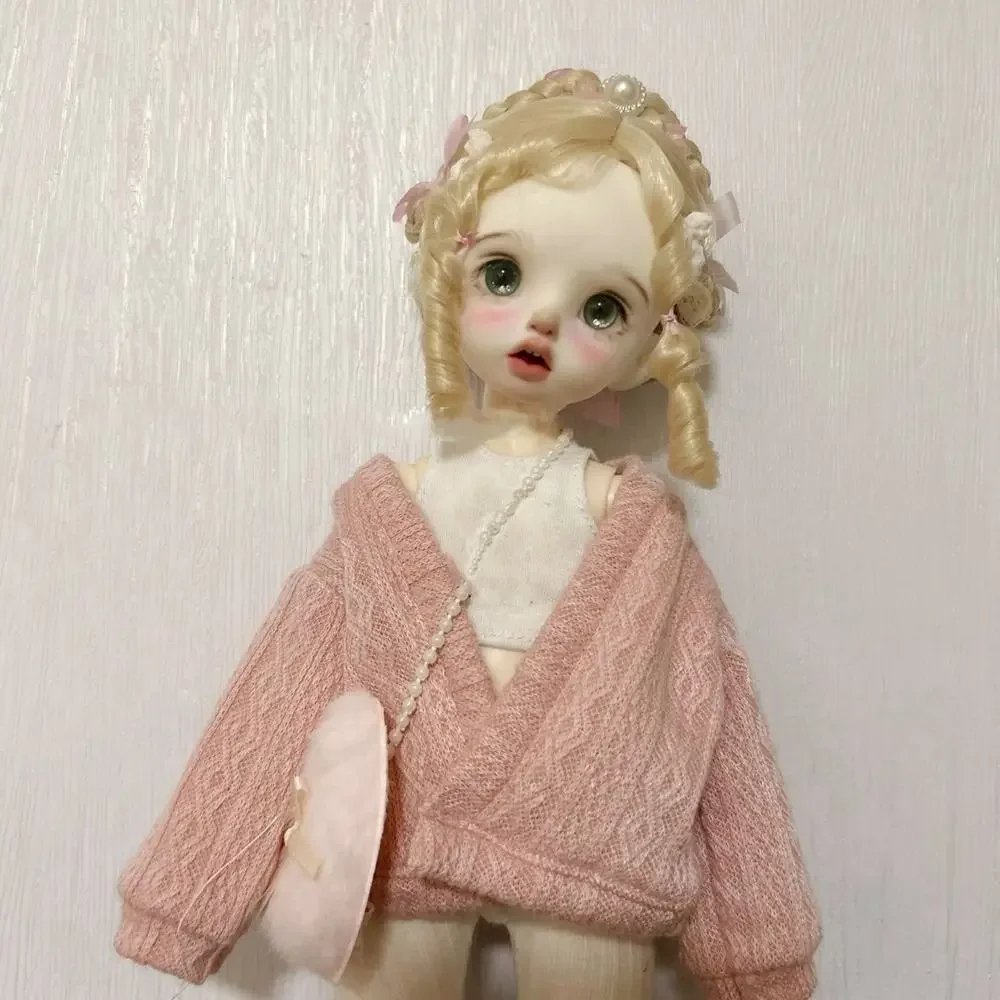Cárdigan de punto para muñeca BJD elegante - imagen 4
