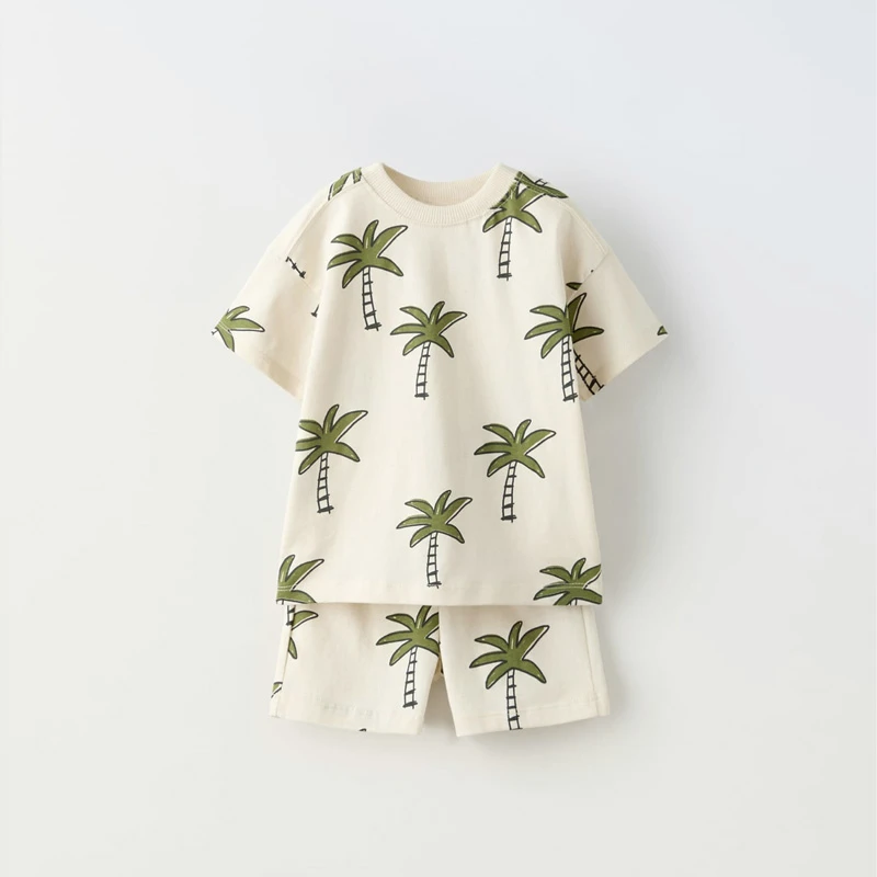 Conjunto verano niño camiseta manga corta y pantalón corto - imagen 5