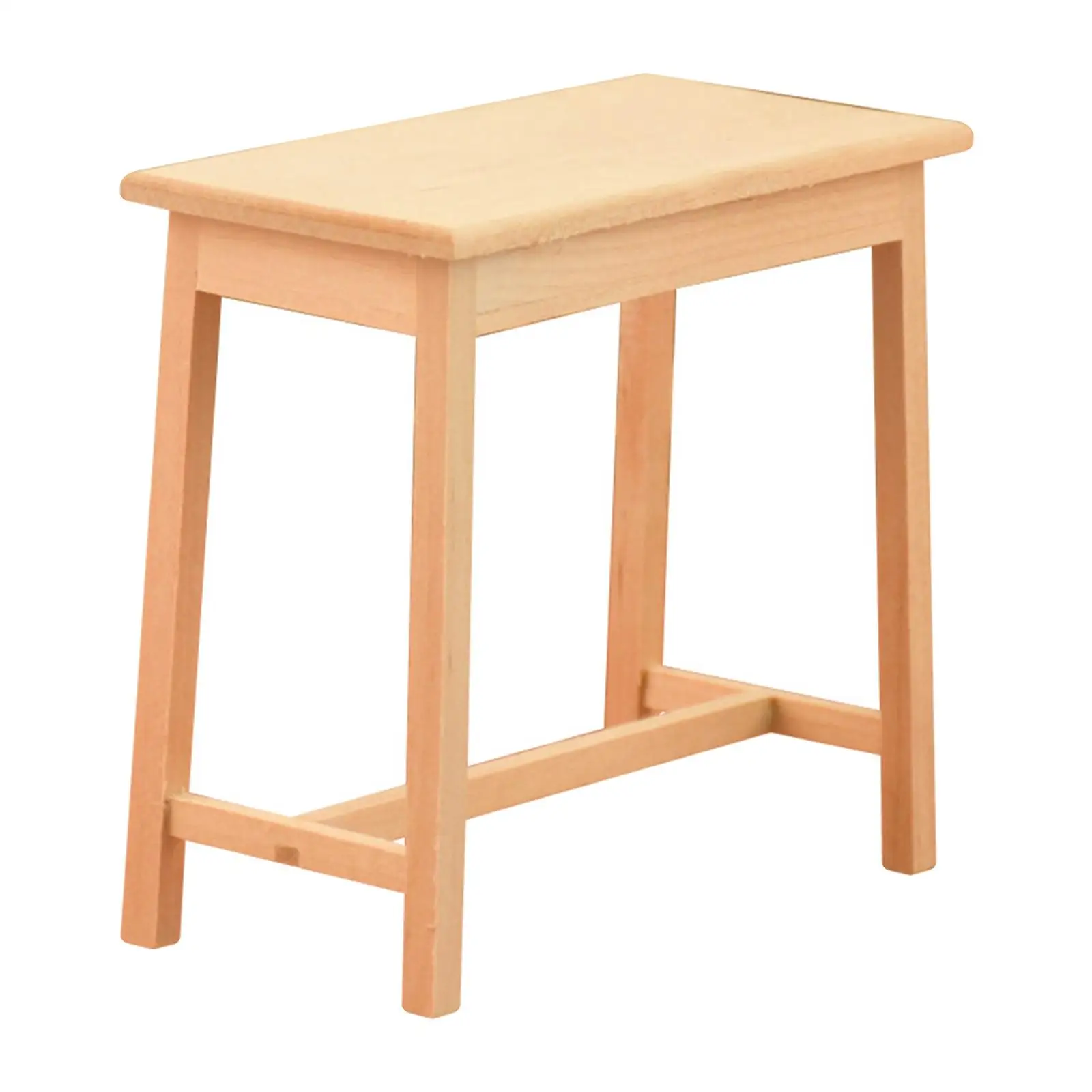 Muebles de madera en miniatura para casa de muñecas - imagen 5