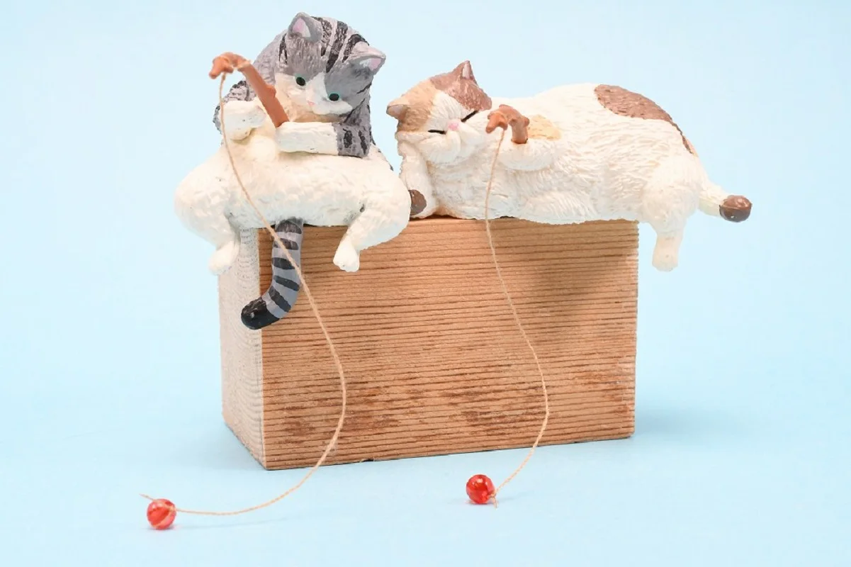 Figuras de gato kawaii en cápsula – Yell mininos - imagen 2