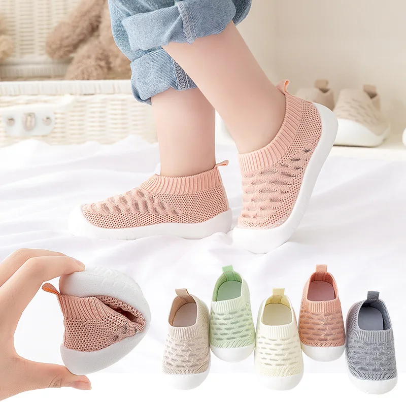 Zapatillas deportivas para bebe y ninos con suela antideslizante