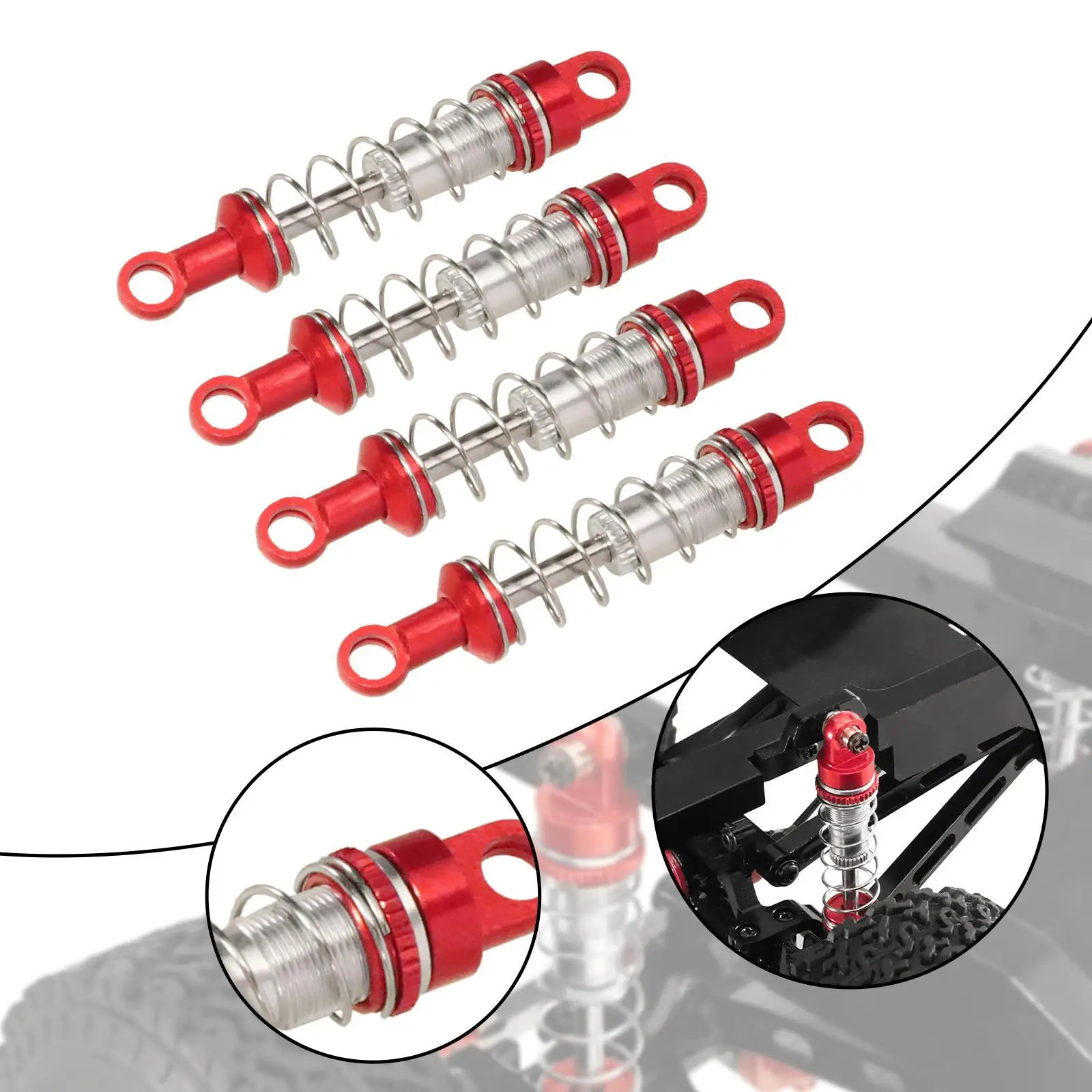 Amortiguadores RC resistentes para coche de radiocontrol todo terreno - imagen 5