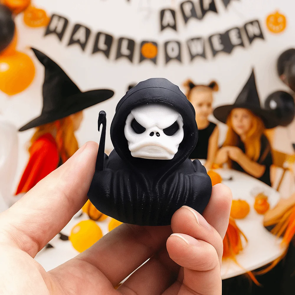 Figura de pato de Halloween espeluznante de decoración - imagen 4
