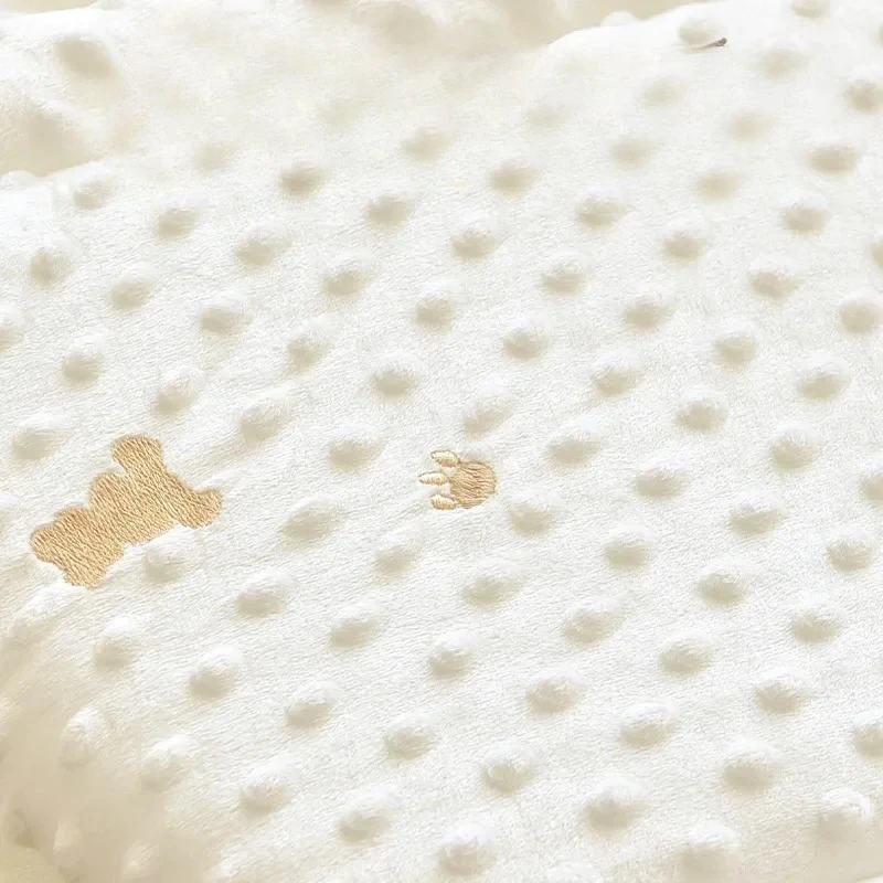 Protector de cuna acolchado en algodón para bebé, parachoques - imagen 4
