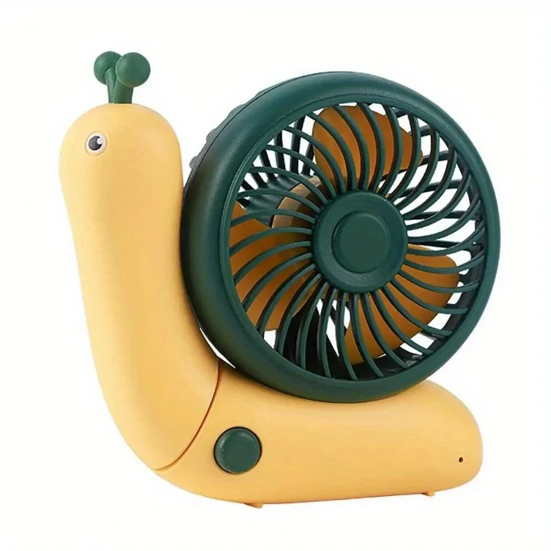 Ventilador portatil silencioso con diseno caracol - plegable escritorio - imagen 2