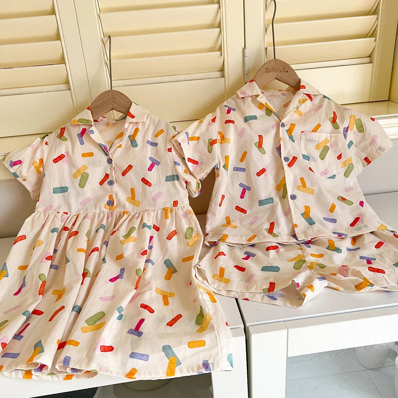 Conjuntos a juego para hermanos 2026: camisas y vestidos infantiles - imagen 5